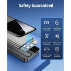 Entronix [3-in-1] Power Bank - 20000mAh Built-in Cables iPhone/Android