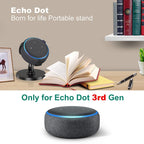 Echo Dot 3rd Desktop Stand 360 ° Adjustable Smart Home Speaker Accessories Rack