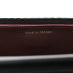 Lambskin Quilted Wallet On Chain WOC Black