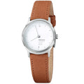 Mondaine Ladies Watch Helvetica No1 Light Brown