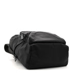 Re-Nylon Saffiano Zip Backpack Black