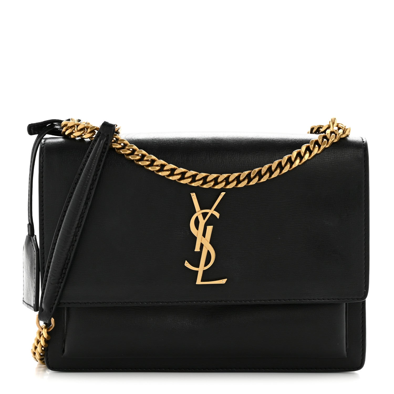 Calfskin Medium Monogram Sunset Black