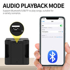 100W Peak High Power Portable Karaoke Bluetooth Speaker Wireless Microphone Suit Intelligent External Singing Equipment - Mini Mic 5