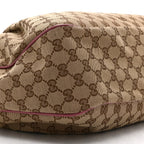 Monogram Medium Sukey Top Handle Tote Peonia Flower