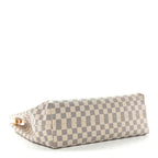 Damier Azur Graceful MM Rose Ballerine