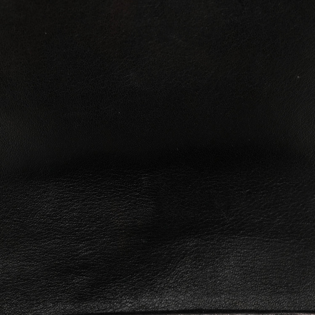 Suede Crystal 1973 Small Chain Shoulder Bag Black