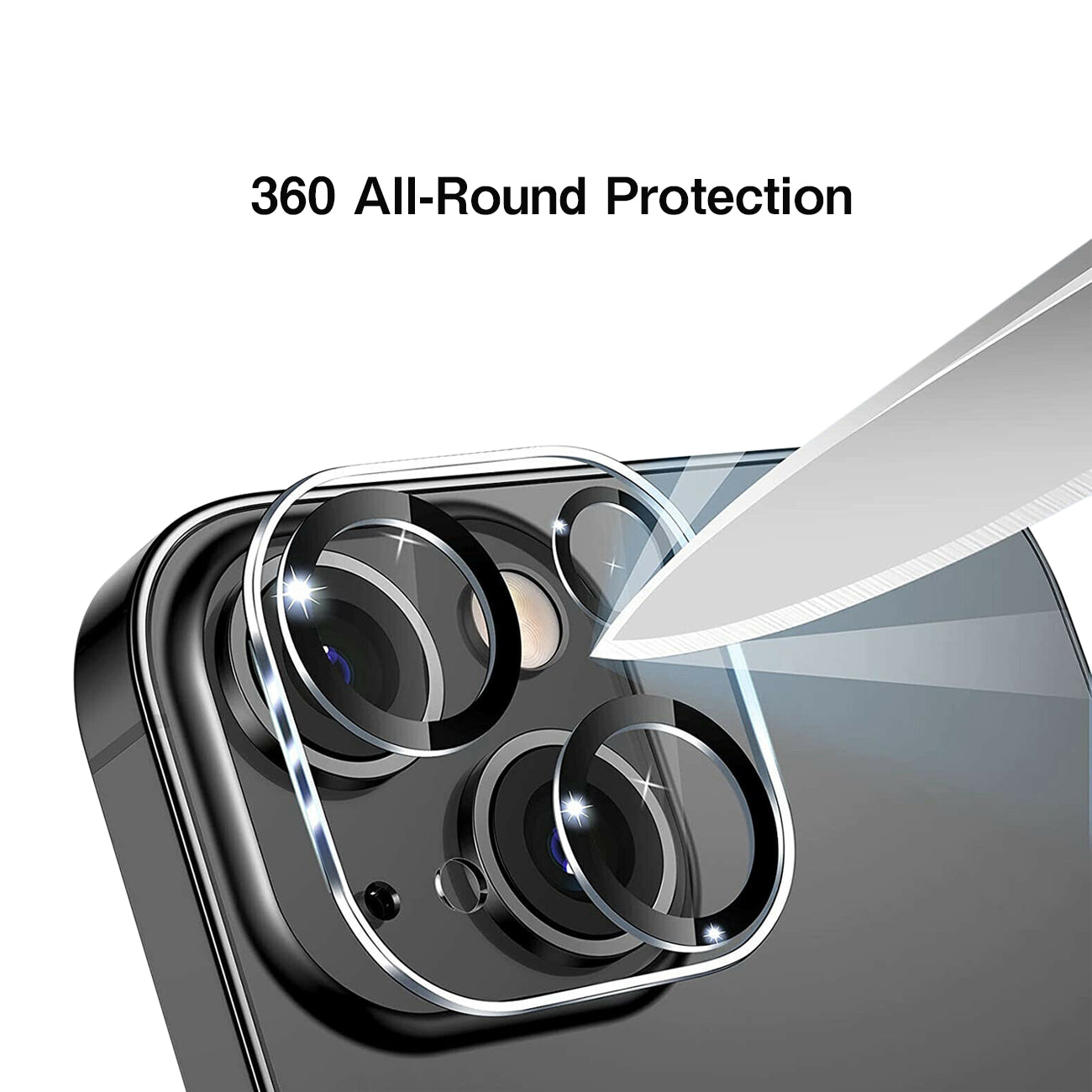 Reiko Clear Camera Protector For Iphone 13 Mini