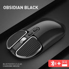 Bluetooth 5.1+2.4G Wireless Dual Mode Rechargeable Mouse Optical USB mice for PC/Mac/Laptop/IPad/Phone /Notebook/Android Tablet