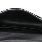 Aged Calfskin Quilted 2.55 Reissue Chain Waist Bag Black