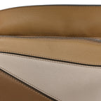 Calfskin Small Puzzle Bag Mocca Multicolor