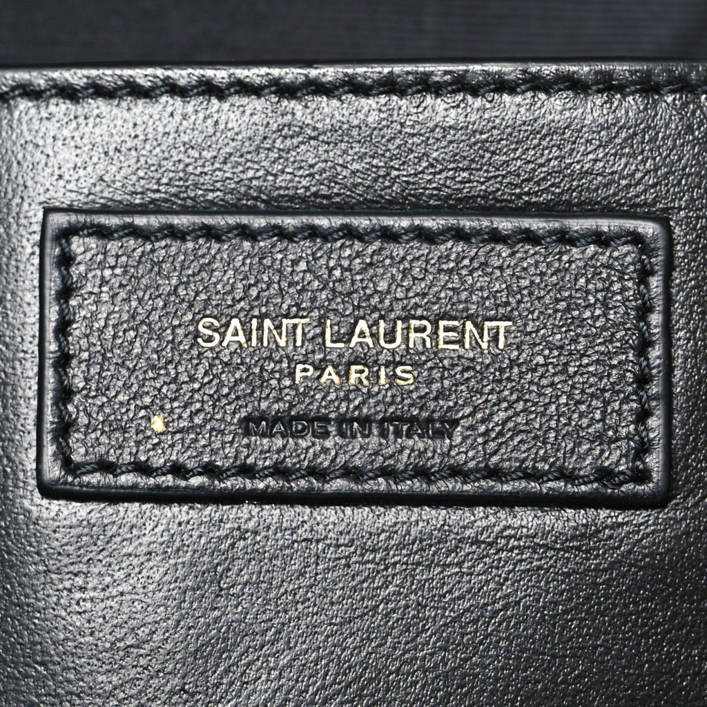 Lambskin Matelasse Monogram Large Jamie 4.3 Dark Sweet Chocolate