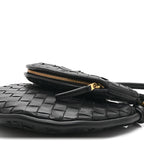 Nappa Intrecciato Small Gemelli Black