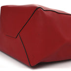 Soft Grained Calfskin Medium Belt Cabas Phantom Coquelicot