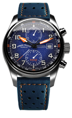 Armand Nicolet Men's Watch MM2 Chronograph 43mm Blue