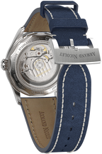 Armand Nicolet Men's Watch M02 Moonphase 41mm Blue