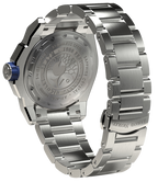 Armand Nicolet Men's Watch JS9 Date 44mm Blue Silver