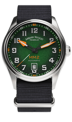 Armand Nicolet Men's Watch MM2 Date 41mm Green