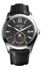 Armand Nicolet Men's Watch M02 Moonphase 41mm Black