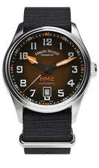 Armand Nicolet Men's Watch MM2 Date 41mm Black