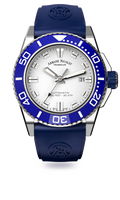 Armand Nicolet Men's Watch JS9 Date 44mm Blue Silver
