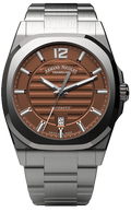 Armand Nicolet Men's Watch J09 Date 41mm Brown