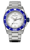 Armand Nicolet Men's Watch JS9 Date 44mm Blue Silver