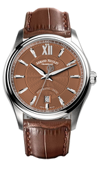 Armand Nicolet Men's Watch M02 Date 41mm Brown Copper