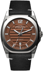 Armand Nicolet Men's Watch J09 Date 41mm Brown