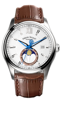 Armand Nicolet Men's Watch M02 Moonphase 41mm Silver