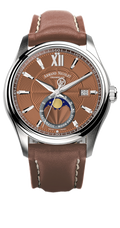 Armand Nicolet Men's Watch M02 Moonphase 41mm Brown Copper