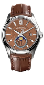 Armand Nicolet Men's Watch M02 Moonphase 41mm Brown Copper