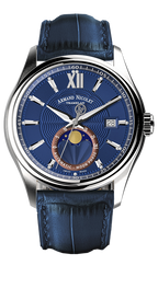 Armand Nicolet Men's Watch M02 Moonphase 41mm Blue