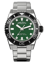 Armand Nicolet Men's Watch JS9 Date 44mm Green
