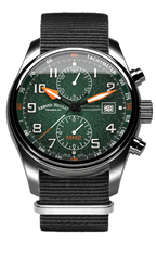 Armand Nicolet Men's Watch MM2 Chronograph 43mm Green