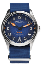 Armand Nicolet Men's Watch MM2 Date 41mm Blue
