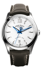 Armand Nicolet Men's Watch M02 Date 41mm Black Silver