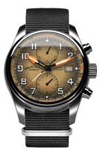 Armand Nicolet Men's Watch MM2 Chronograph 43mm Beige