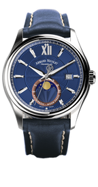 Armand Nicolet Men's Watch M02 Moonphase 41mm Blue