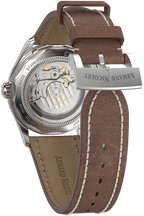 Armand Nicolet Men's Watch M02 Date 41mm Brown Copper