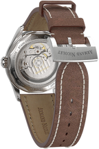 Armand Nicolet Men's Watch M02 Moonphase 41mm Silver