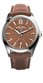 Armand Nicolet Men's Watch M02 Date 41mm Brown Copper