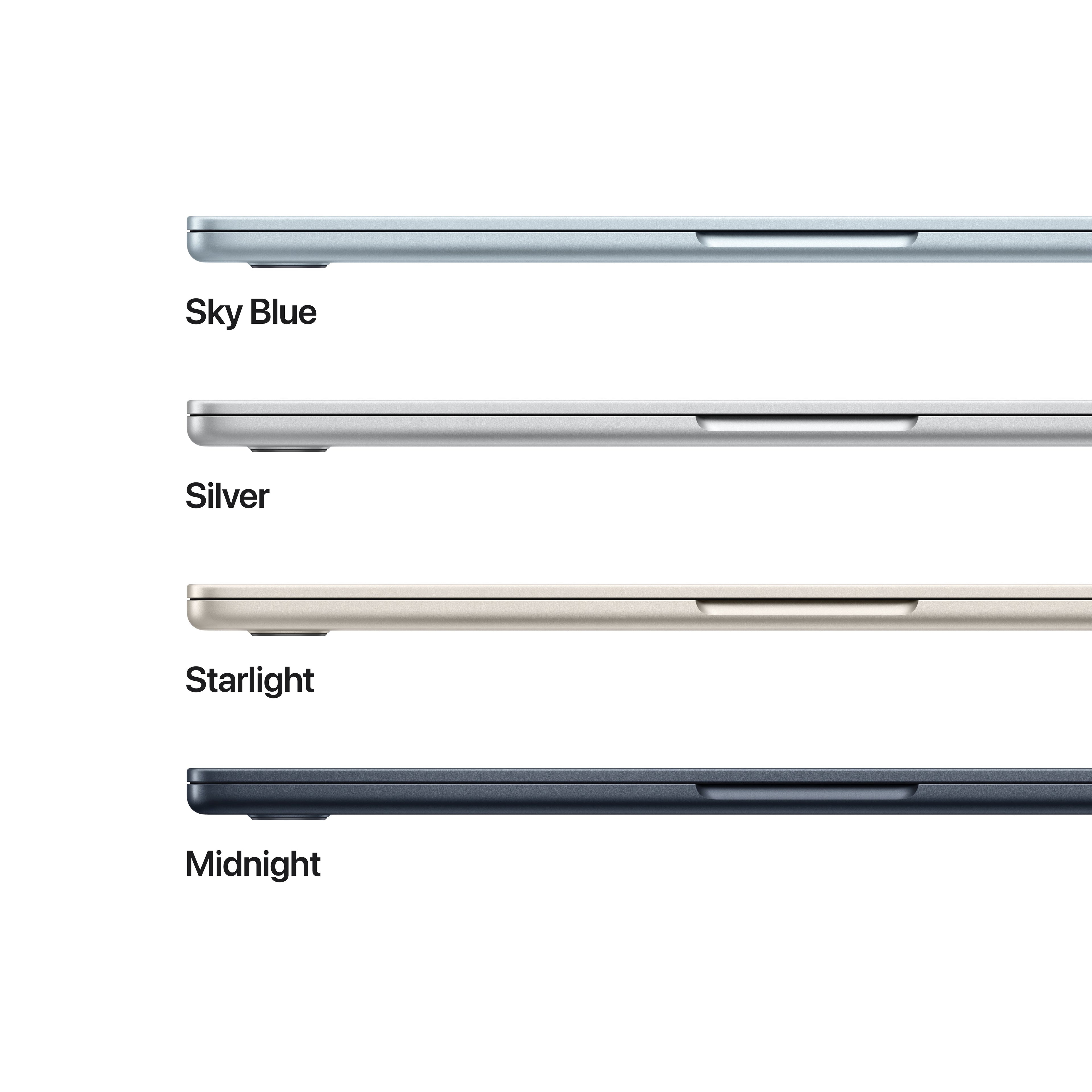 13-inch MacBook Air: Apple M5 chip with 10‑core CPU and 8‑core GPU, 16GB, 512GB SSD