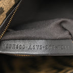 Fabric Jacquard FF 1974 Medium Baguette Tobacco Moro Black