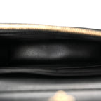 Metallic Serpenti Forever Chain Wallet Rose Quartz
