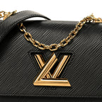 Epi Twist Shoulder Bag PM Black
