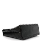 Caviar Quilted Jumbo Kelly Flap Black