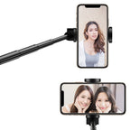 Mini Selfie Stick Extendable And Foldable - Black