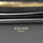 Shiny Calfskin Medium Triomphe Black