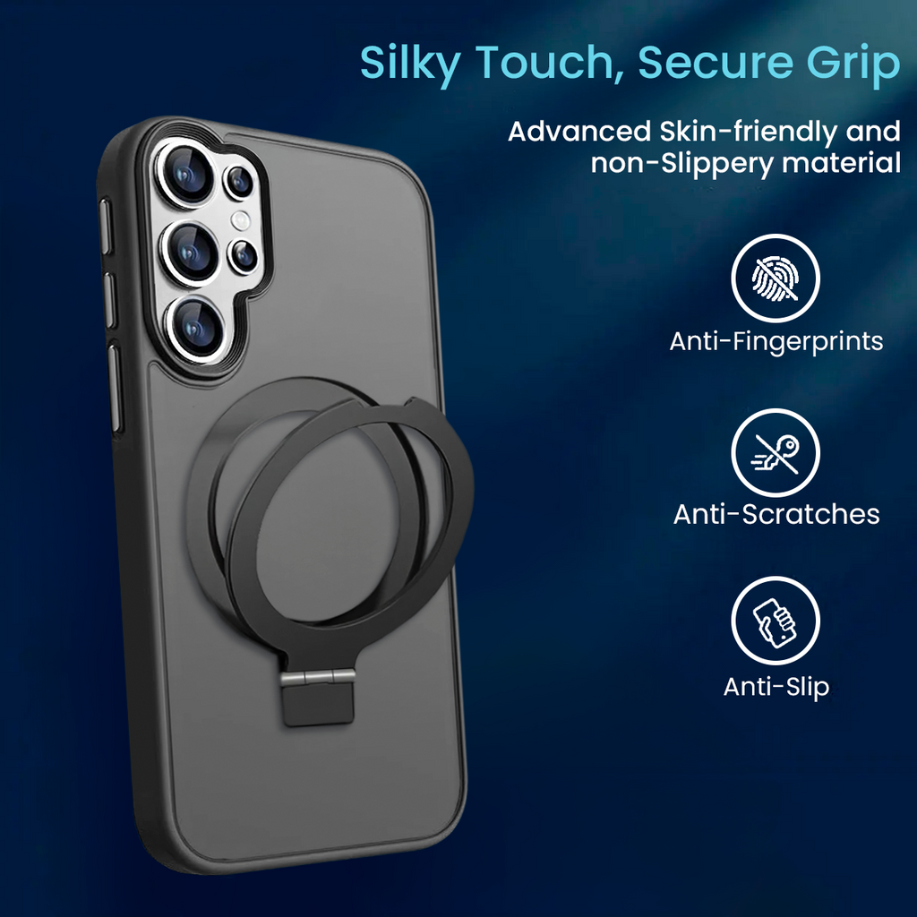 [DIS] Entronix [Magnetic] Case Compatible with Galaxy S26 Ultra - Translucent Frosted Matte Gripstand