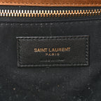 Suede Large Calypso Caramel Cognac